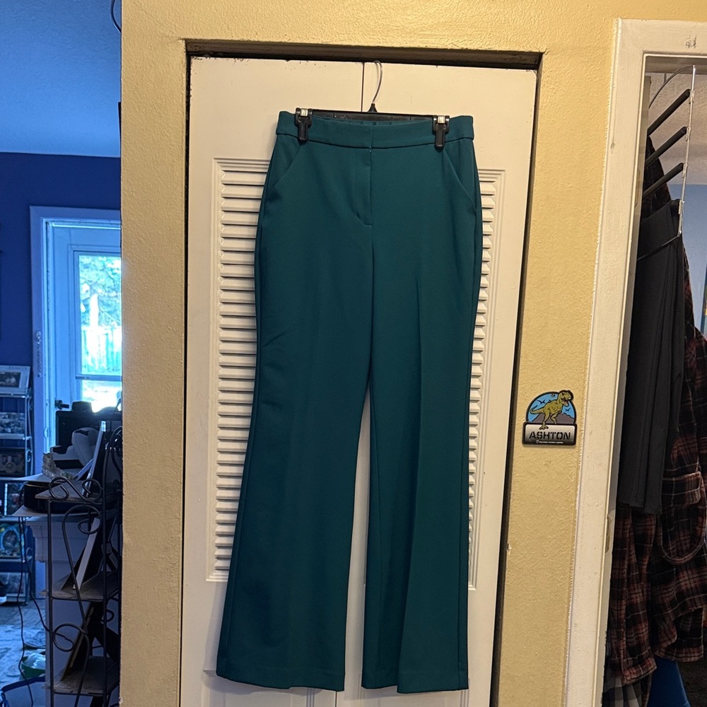 Express Teal Wide Leg Women's Pants
